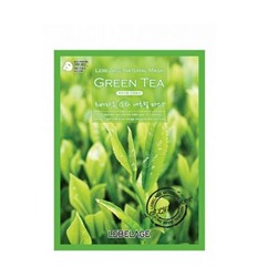 Lebelage Маска тканевая с экстрактом зеленого чая / Green Tea Solution Mask, 25 г