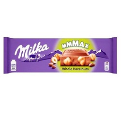 Шоколад Milka Whole Hazelnuts 250гр