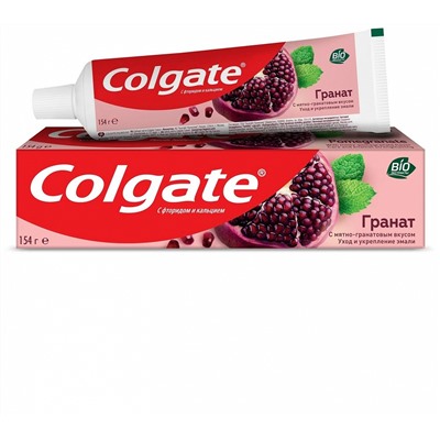 Зубная паста Colgate Гранат укрепляющая, мятно-гранатовая 154гр