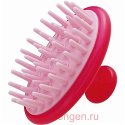 Массажная щетка для мытья головы VeSS Scalp Shampoo Brush, розовая.