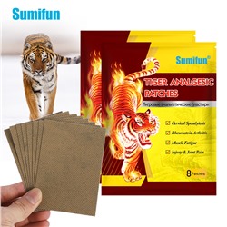 Пластырь обезболивающий Sumifun Tiger Analgetic Patch 8шт