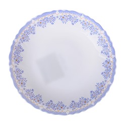 Тарелка десертная опаловое стекло 19см, 218 Аполлон2 MILLIMI /6/72/ 818-323