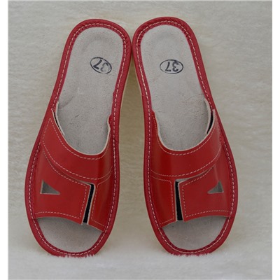 039-8-36 Обувь домашняя (Тапочки кожаные) размер 36
