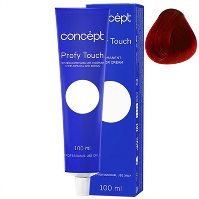 Стойкая крем-краска для волос 8.5 ярко-красный Profy Touch Concept 100 мл