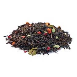 Чай Gutenberg чёрный ароматизированный "Клубника-Малина" (356), 0,5 кг