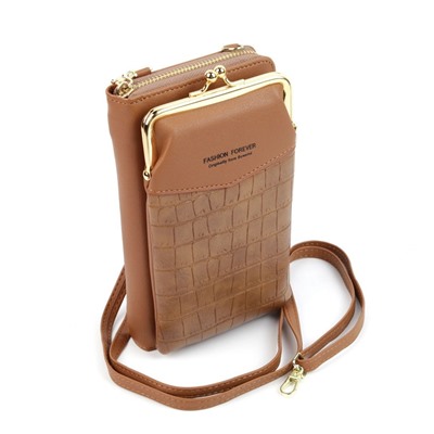 Женская сумка-кошелек В-001 Браун