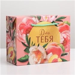 Пакет—коробка «Flower», 23 × 18 × 11 см 7150701