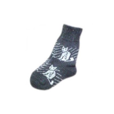 Короткие  женские шерстяные носки - 704.27