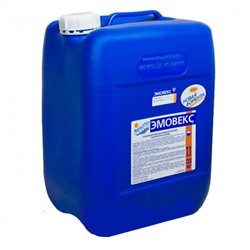 Эмовекс-новая формула 20л канистра, жидкий хлор для дезинфекции воды, ср.г. 6м, уп.1