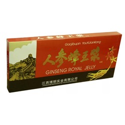 МАТОЧНОЕ МОЛОЧКО С ЖЕНЬШЕНЕМ GINSENG ROYAL JELLY