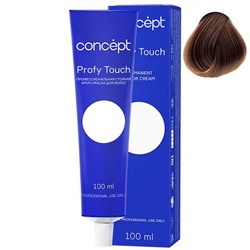Стойкая крем-краска для волос 6.73 русый коричнево-золотистый Profy Touch Concept 100 мл