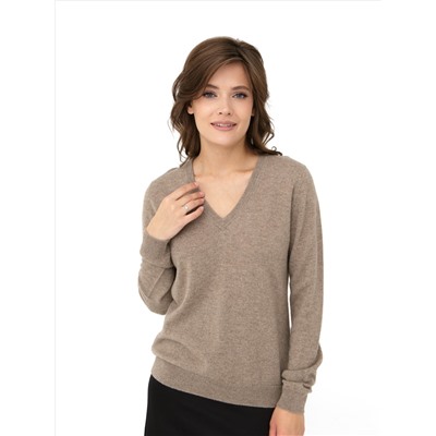 Пуловер из кашемира женский KW070523-E капучино