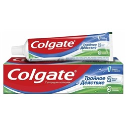 Зубная паста Colgate Тройное действие Натуральная мята комплексная 154мл