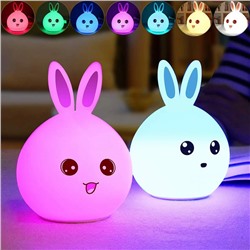 Ночник силиконовый Кролик UNIHIT Rabbit Silicone Lamp