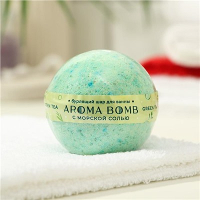 Бомбочка для ванн Aroma Soap Green Tea, 130 г 7072318
