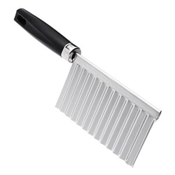 Нож - слайсер для фигурной нарезки, 19х6см, нерж.сталь