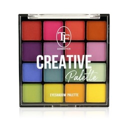 TF Палетка теней CREATIVE PALETTE 16 тонов тон 01 Цветная  CTE39