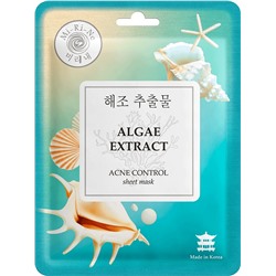 Mi-Ri-Ne Маска тканевая ОЧИЩАЮЩАЯ ALGAE EXTRACT 23г (Ю.Корея)