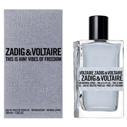 ZADIG & VOLTAIRE THIS IS HIM VIBES OF FREEDOM edt (m) 100ml