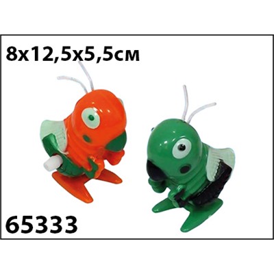 Заводная игрушка Кузнечик арт.65333