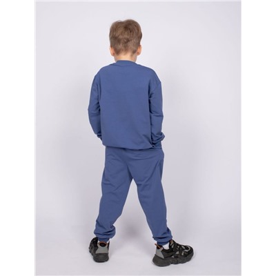 0463 Комплект для мальчика (джемпер+брюки) Синий Be Friends