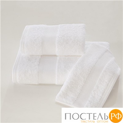 1010G10056101 Полотенце Soft cotton DELUXE белый 75X150