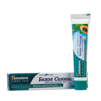 Зубная паста Himalaya since "Белое сияние", 10 гр