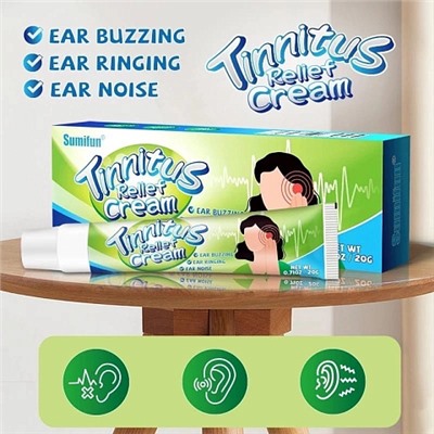 Мазь для снятия боли в ушах, 20гр Sumifun tinnitus relief cream