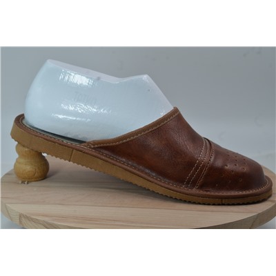 072-45  Обувь домашняя (Тапочки кожаные) размер 45
