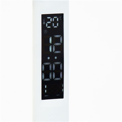 Светильник-часы электронные: календарь, термометр, органайзер, вентилятор, 7 Вт, 3 режима