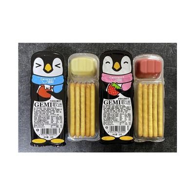 Печенье палочки с кремом пингвин 28гр 1 штука