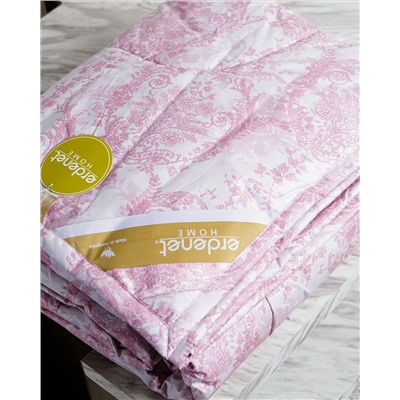 Стеганое одеяло из пуха верблюда CO--07 200*220 розовое