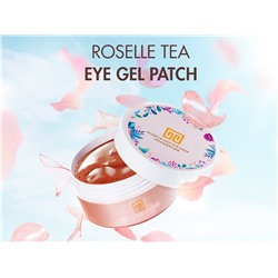 Гидрогелевые патчи с Гибискусом Dsiuan Roselle Lady Eye Mask 60шт