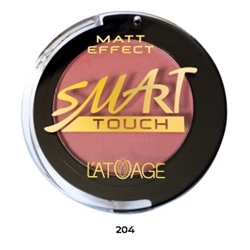 L’atuage Румяна компактные SMART TOUCH №204 средне-розовый