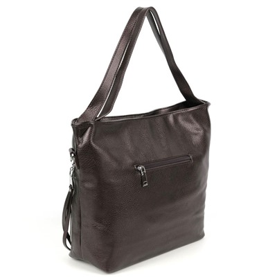 Женская сумка шоппер из эко кожи 2330 Бронза