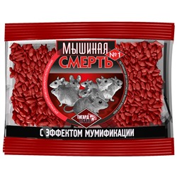 Средство от грызунов "Мышиная смерть №1" 100г зерно, "Тигард" (Россия)