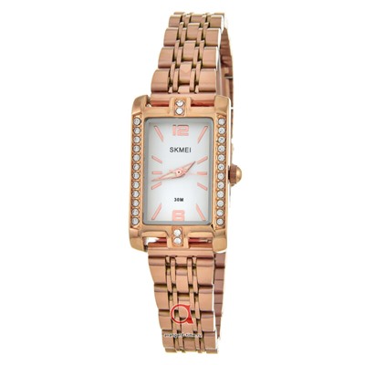 Skmei 1690SRG rose gold case mesh