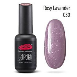 Гель-лак PNB 030 Rosy Lavender серый 8 мл
