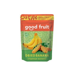 «GOOD FRUIT», бананы сушеные, 100 г