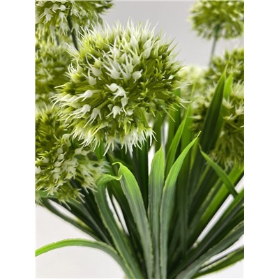 Декоративные растения, цвет зеленый, 35см, 5 голов