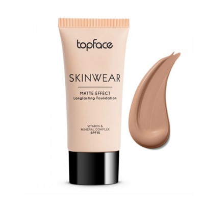 TopFace Instyle Тональная основа матирующая "Skin Wear Matte Longlasting Foundation"№06 - PT468