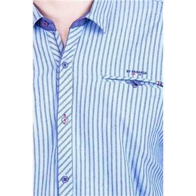 Рубашка 6614 голубой BAGARDA