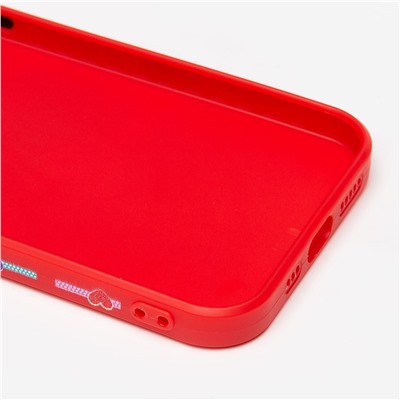 Чехол-накладка - SC246 для "Apple iPhone 12 Pro" (001) (red)