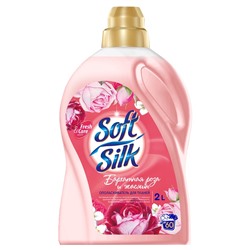 SOFT SILK Ополаскиватель для тканей "Бархатная роза и жасмин" 2л NEW