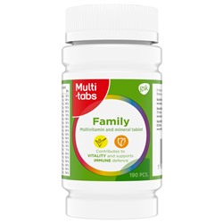 Витамины Multi-tabs Family 190 шт