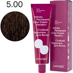 Стойкий краситель для волос 5.00 Темно-русый интенсивный INFINITY Concept 100 мл