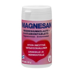 Витамины с магнием Magnesan Magnesium+B Vitamiini 100 табл