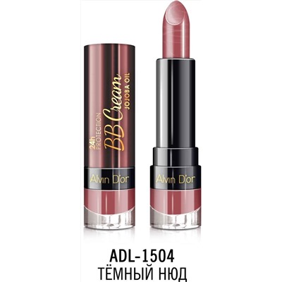 Alvin D`or  ADL-15 Губная помада 24h BB Cream  тон 04  3,7г