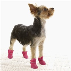Сапожки резиновые для собак размер М для защиты лапок от влаги и грязи в дождливую погоду