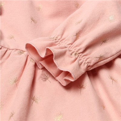 Платье Крошка Я "Одуванчики", рост 80-86, розовый